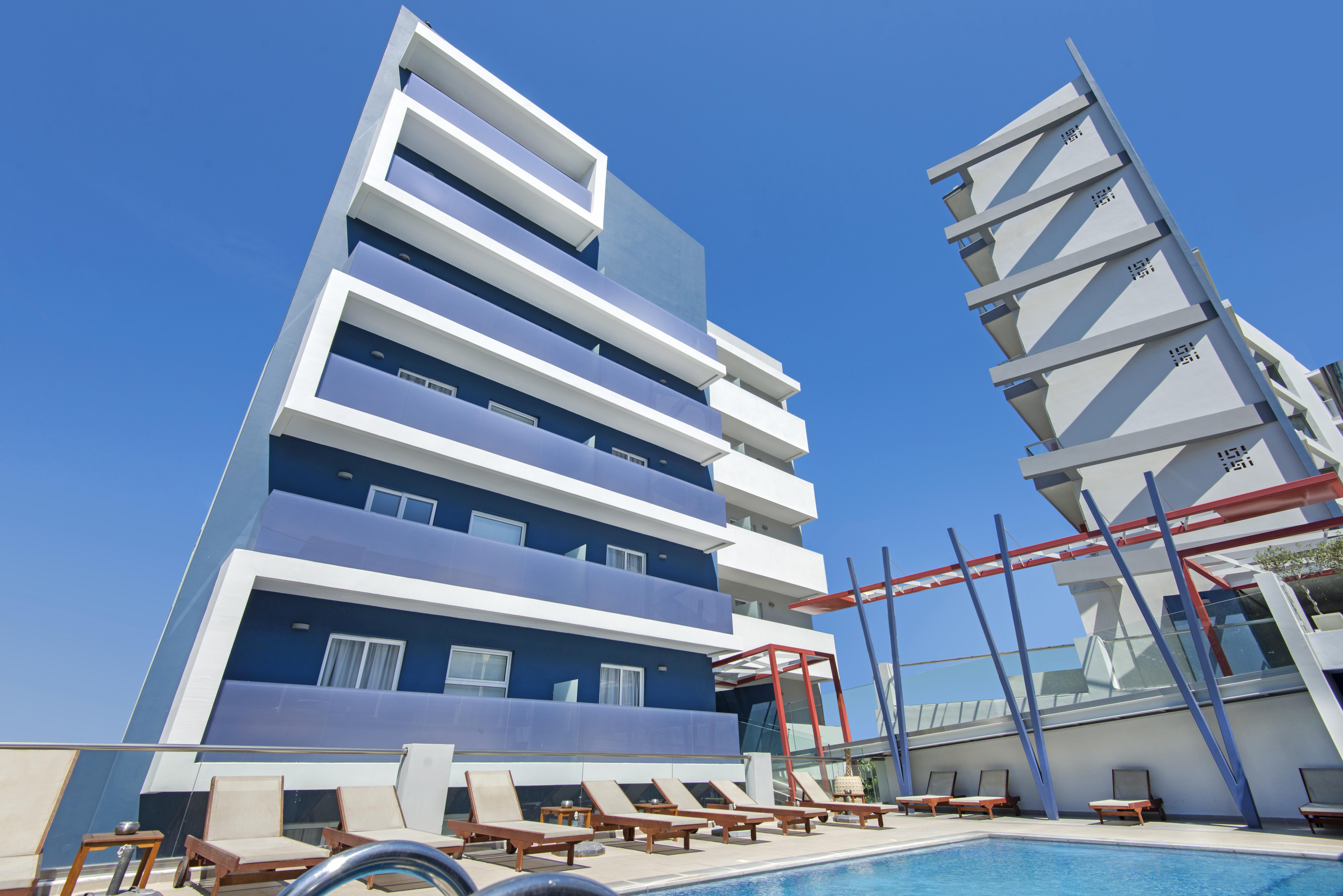 Semiramis City Hotel Rhodes City Exterior foto