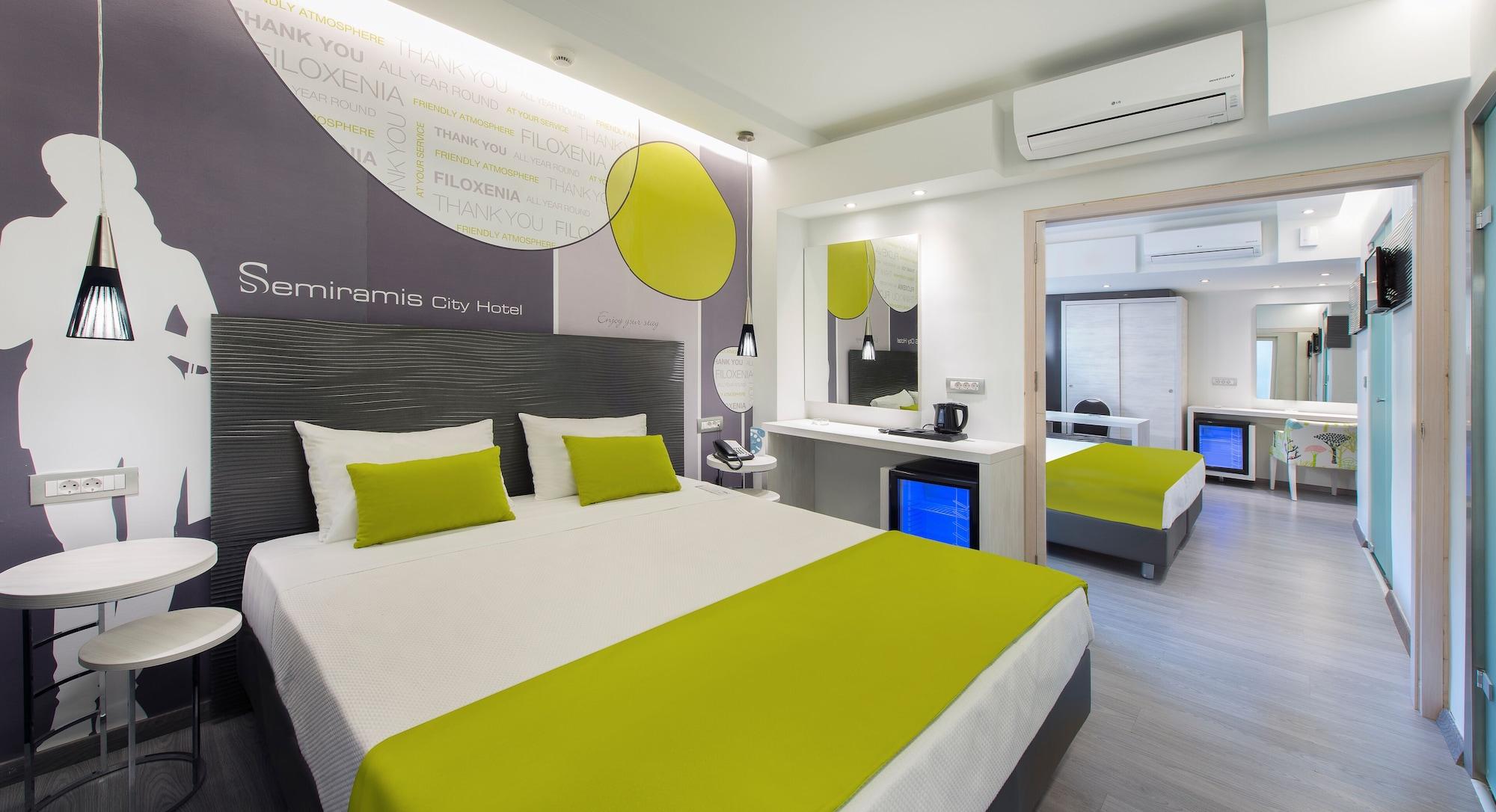 Semiramis City Hotel Rhodes City Exterior foto