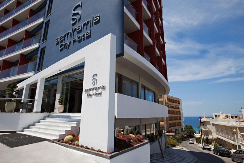 Semiramis City Hotel Rhodes City Exterior foto